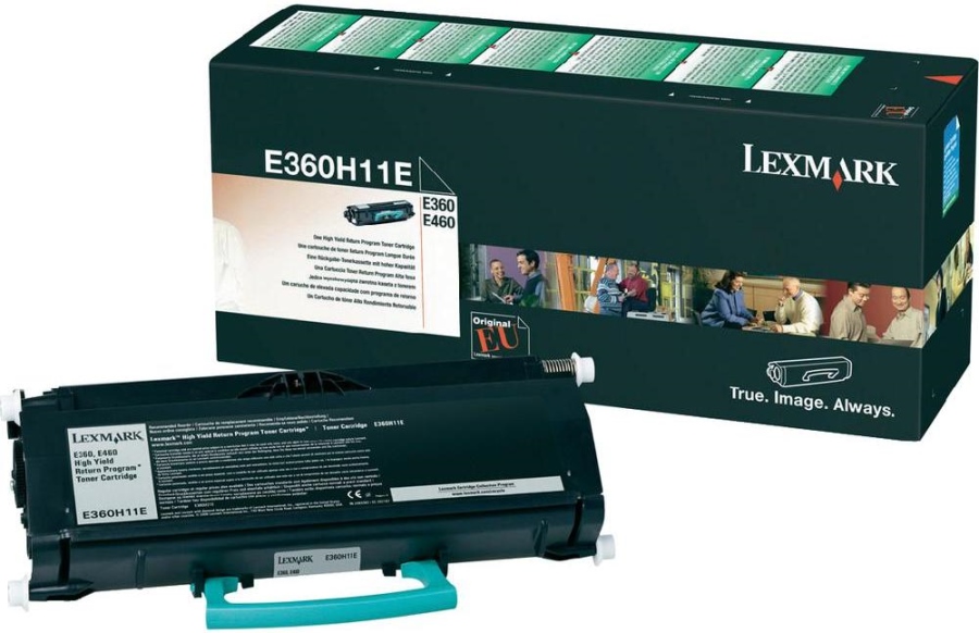 Тонер-картридж для Lexmark E36x/460, 9000 стр.
