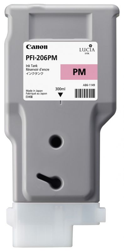 Чернильный картридж Canon PFI-206 PM,  iPF 6400/6450, Photo Magenta