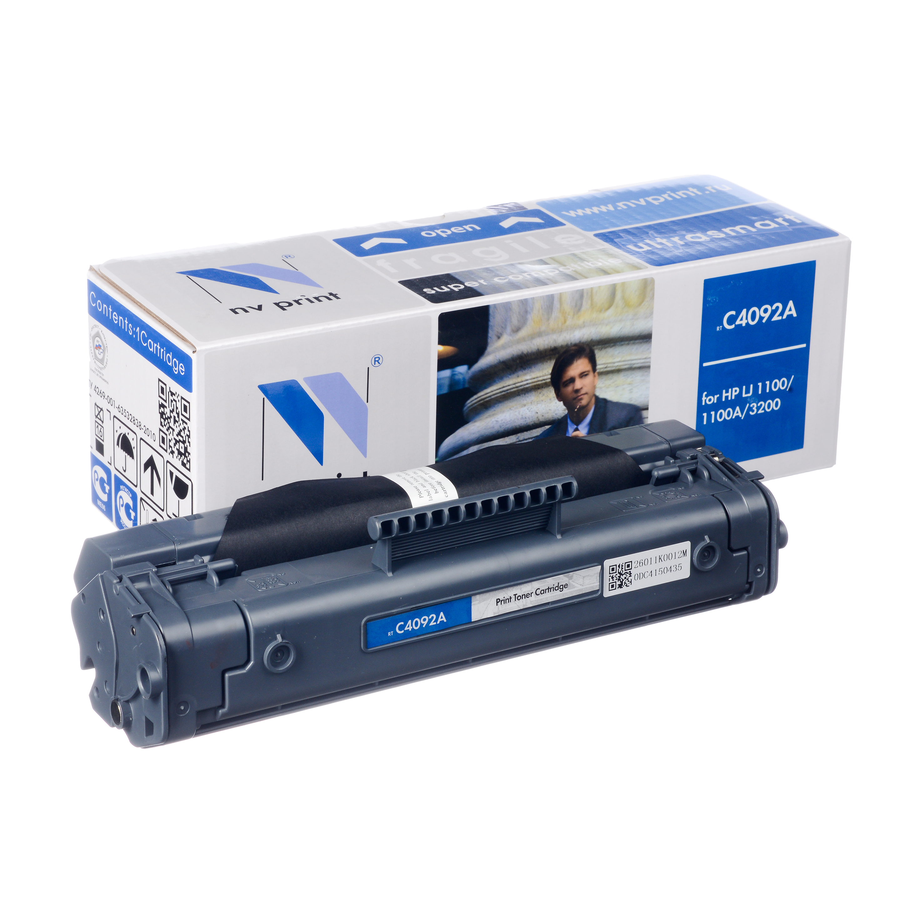 Картридж NVP совместимый HP C4092A для 1100/1100A/3200 (2500k)