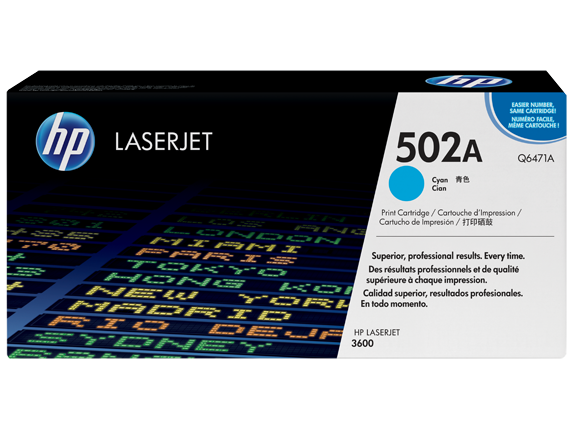 Тонер-картридж HP 471A, Color LJ 3600/3800, Cyan