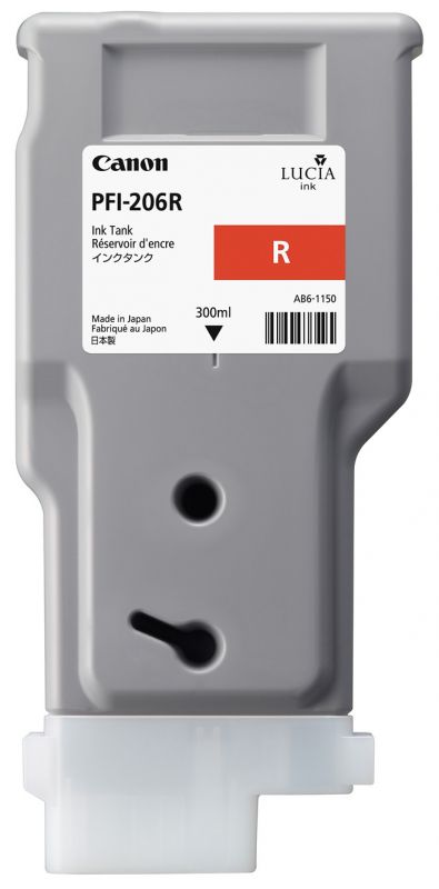 Чернильный картридж Canon, PFI-206 R, ipf6400/6450