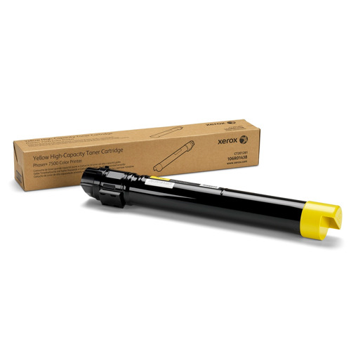 Тонер-картридж Xerox Phaser 7500 Yellow,17800стр.