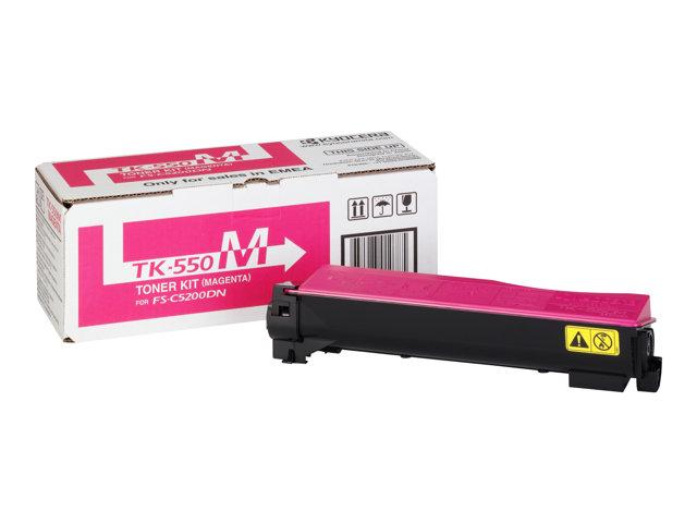 Тонер-картридж Kyocera FSC5200DN type TK-550 Magenta, 6000 стр.