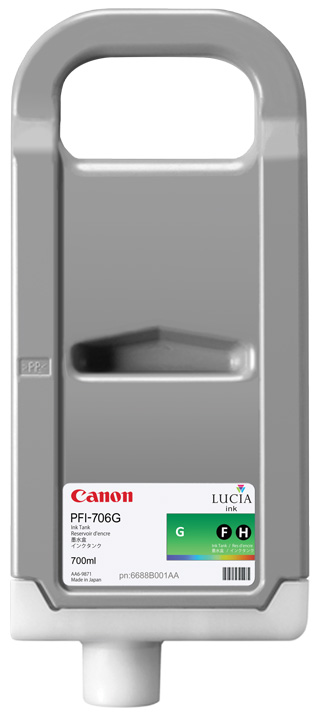 Чернильный картридж Canon PFI-706 G, iPF 8400/9400, Green