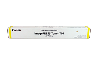 Тонер Canon T01 Yellow (желтый), для imagePRESS C600/C800/700 