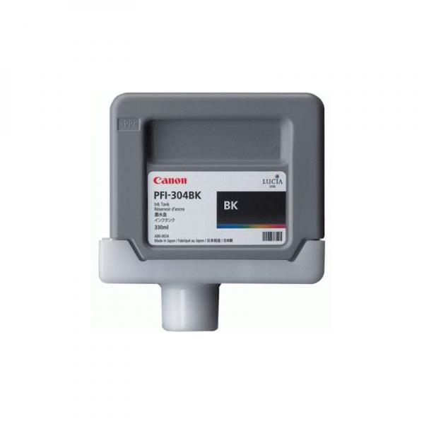 Чернильный картридж Canon PFI-304 Bk, iPF8300/8300S, черный