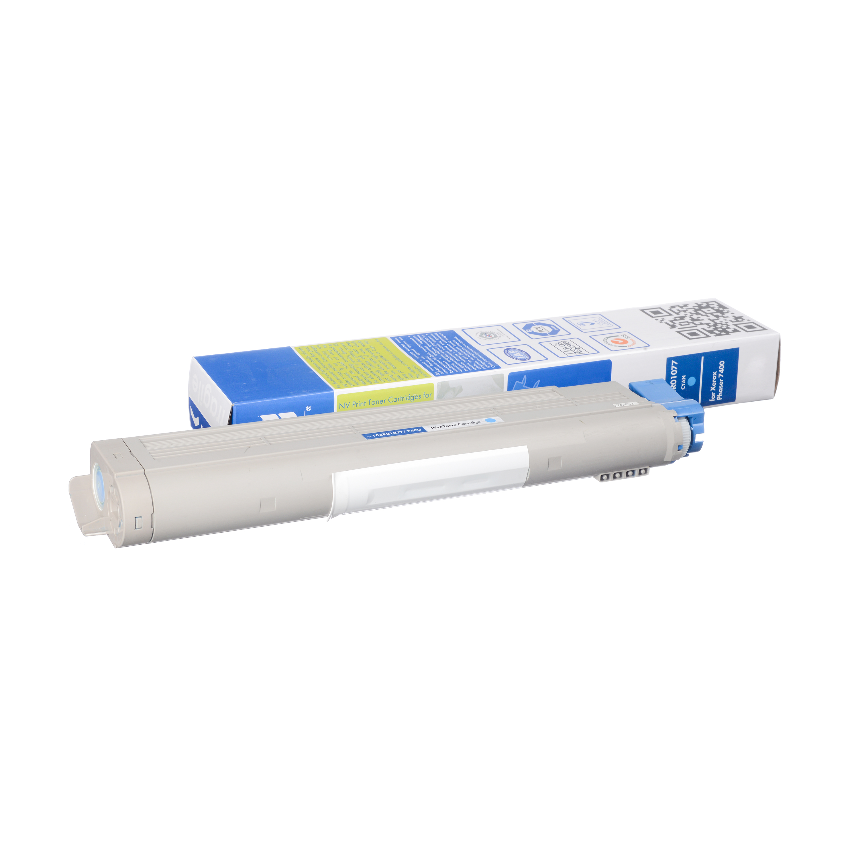 Картридж NVP совместимый Xerox 106R01077 Cyan для Phaser 7400 (18000k)