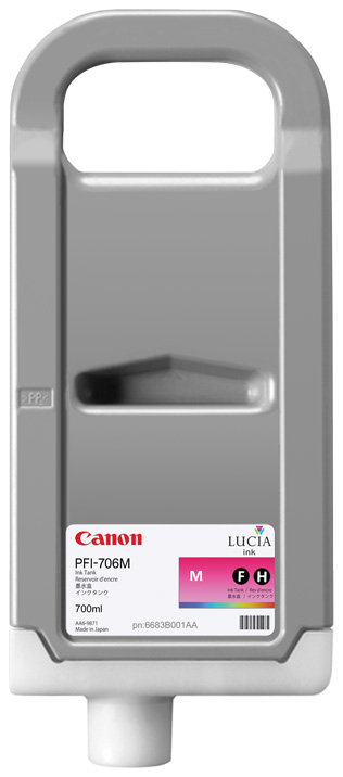 Чернильный картридж Canon PFI-706 M, iPF 8400/9400, Magenta