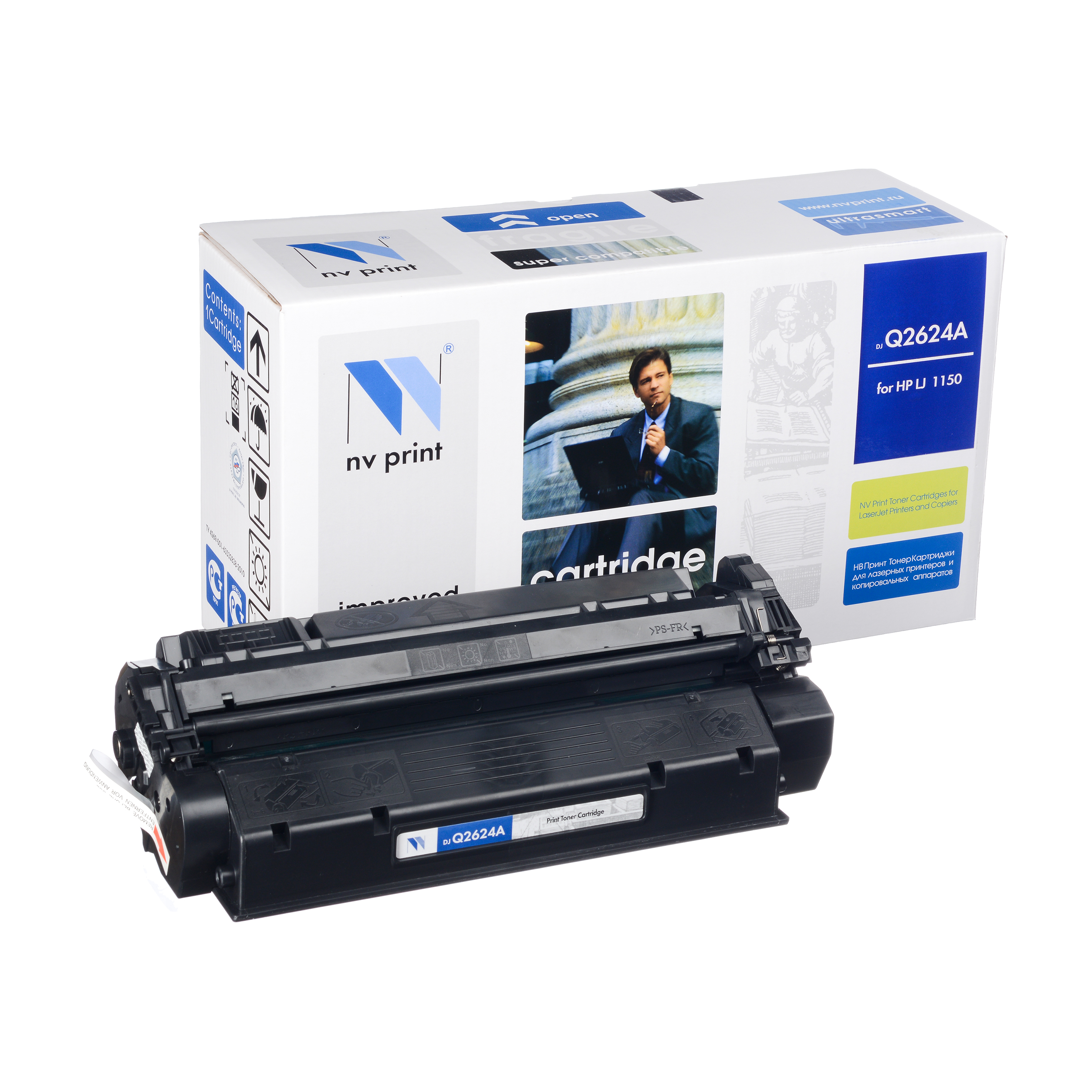 Картридж NVP совместимый HP Q2624A для LJ 1150 (2500k)