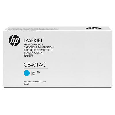 Тонер-картридж HP 507A Cyan (корп. упаковка)