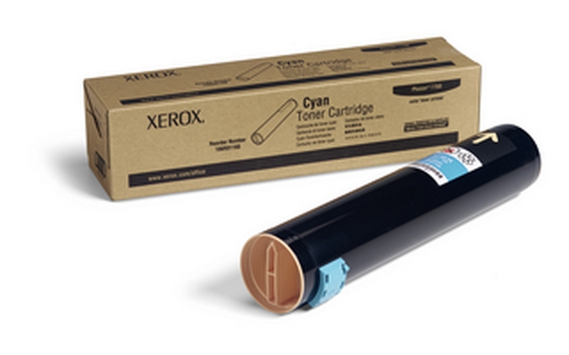 Тонер-картридж Xerox Phaser 7760 cyan, 25000стр.