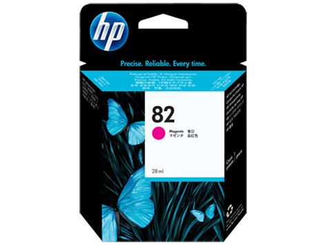 Чернильный картридж HP No. 82 for Designjet 510, Magenta, 28ml