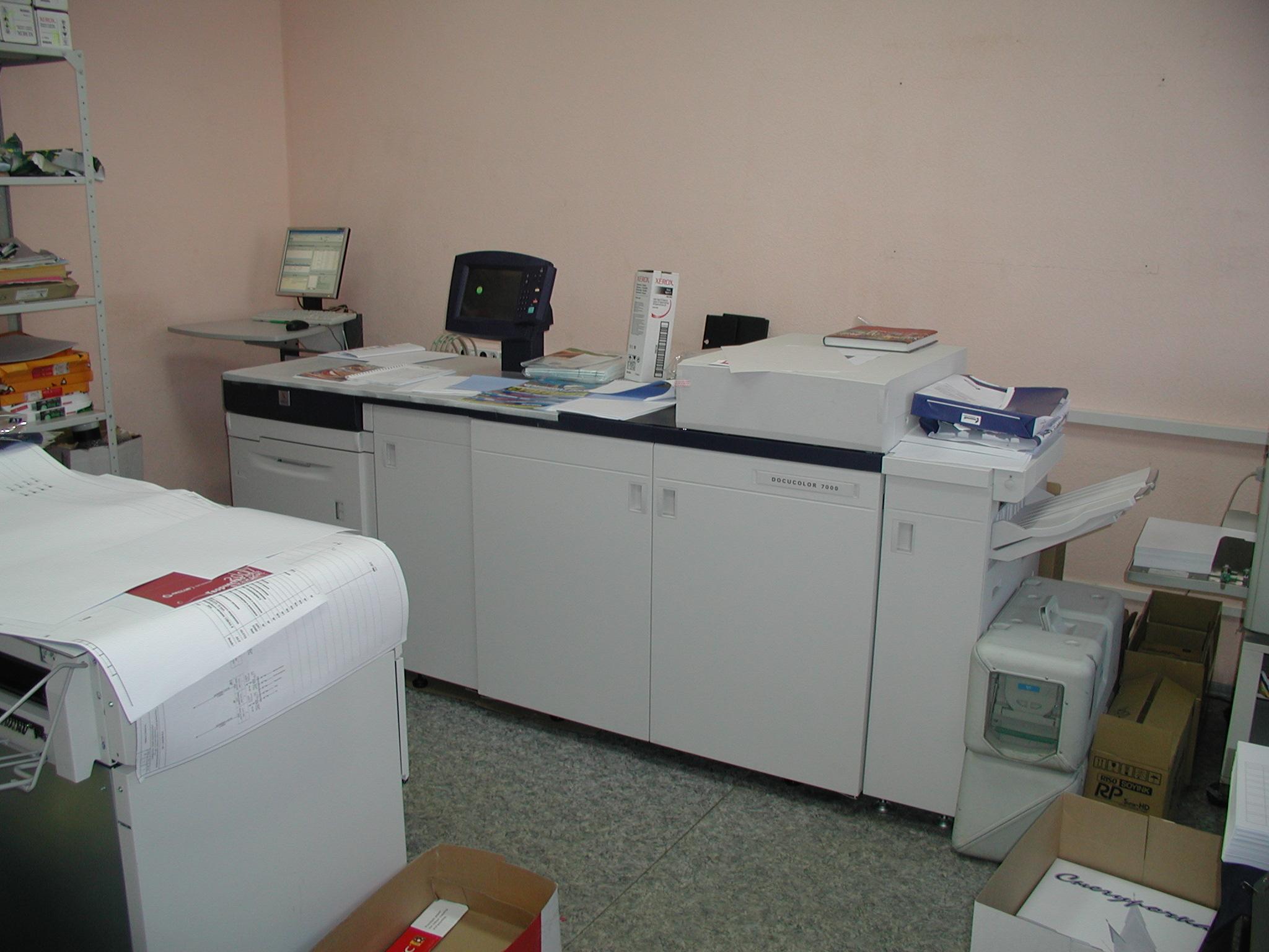 Xerox DocuColor 7000 - цифровая полноцветная печатная машина А3. Пробег 1 295 993