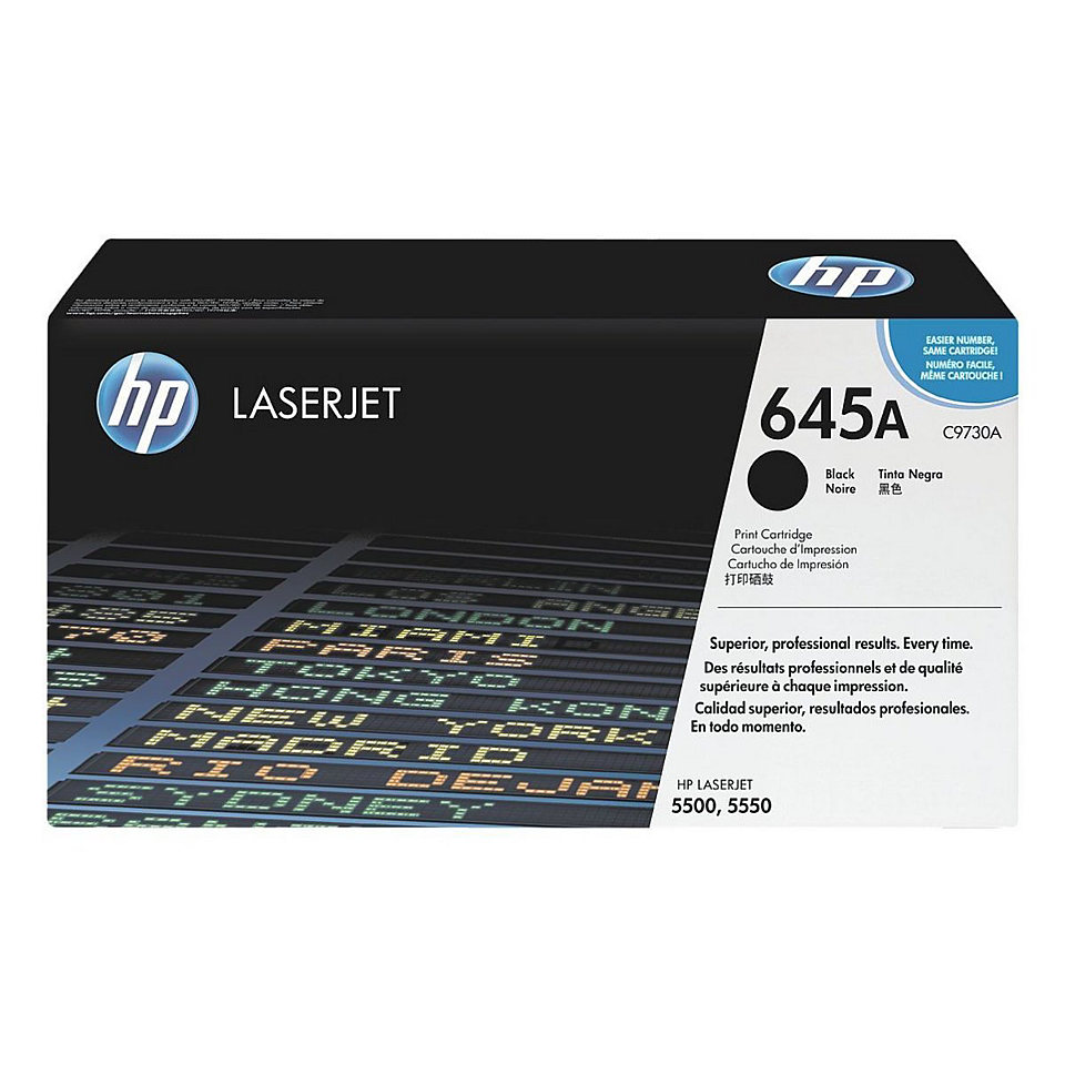 Тонер-картридж HP 730A, Color LaserJet 5500 Black