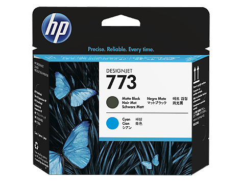 Печатающая головка HP 773 Matte Black + Cyan