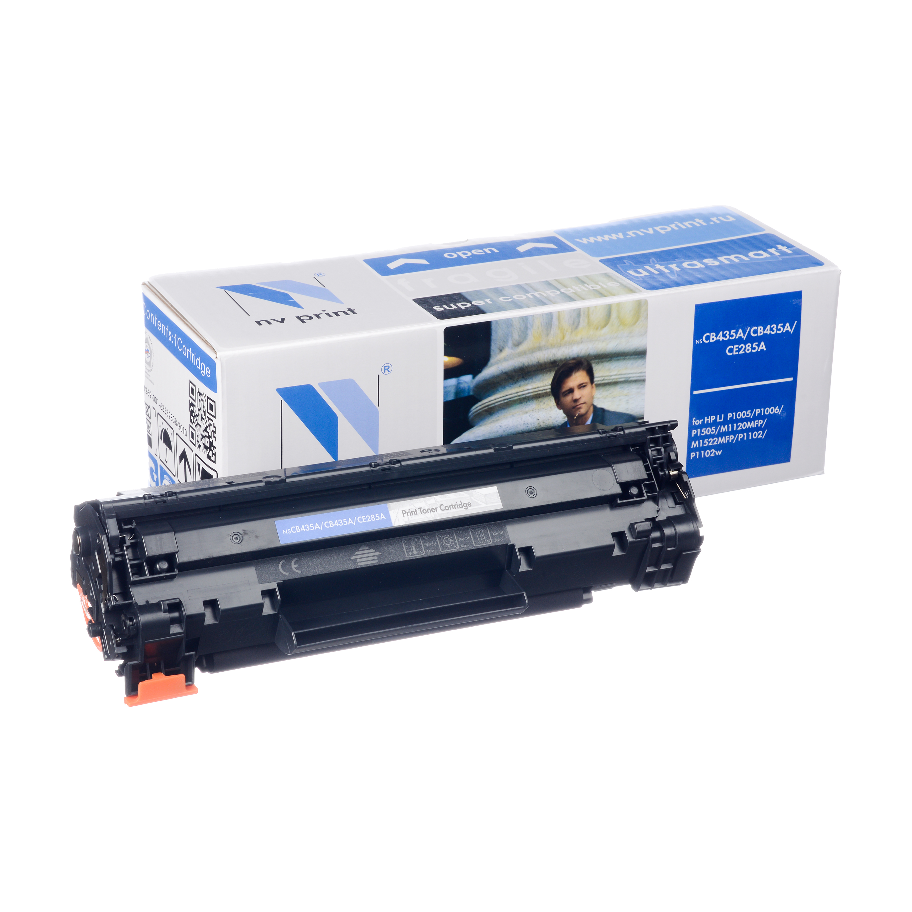 Картридж NVP совместимый HP CB435A/CB436A/CE285A/CRG725 для  для LJ P1005/P1006/P1505/  (2000 k.)