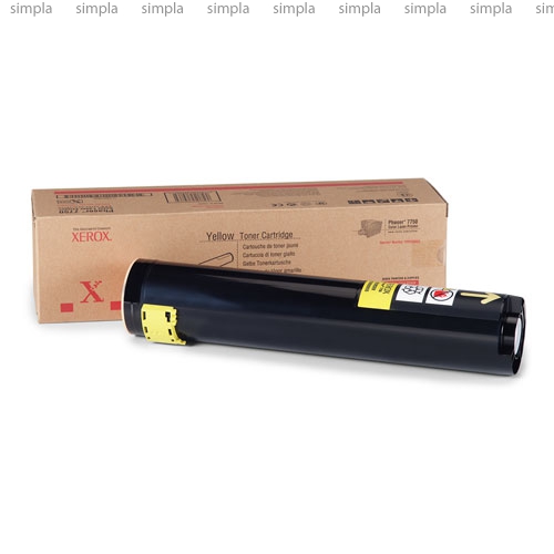 Тонер-картридж Xerox Phaser 7750 Yellow, 22000стр.