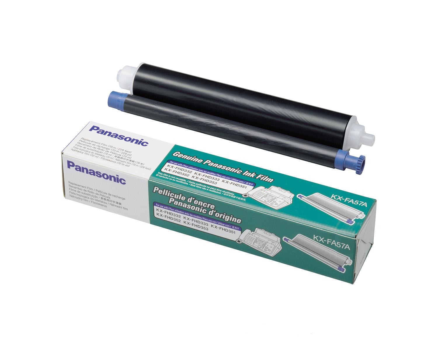 Термопленка Panasonic KX-FA52A7, FP207/218/FC228/FC258/FC268/278, 2 рулона по 30 метров