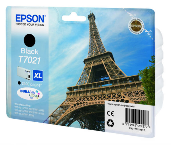 Чернильный картридж Epson WP4015DN/4525DNF, Black, 2400 стр.