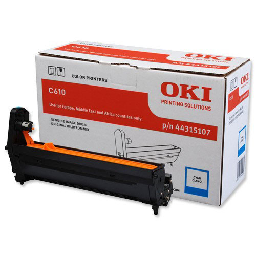 Фоторецепторный барабан OKI C610, голубой, 20000стр.