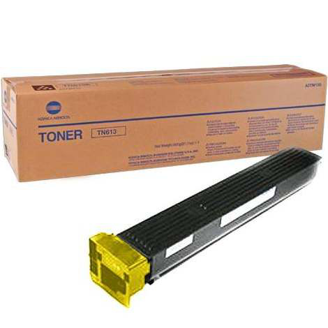 Тонер-картридж Konica-Minolta Bizhub C452/C552 type TN-613Y Yellow, 30 000стр.