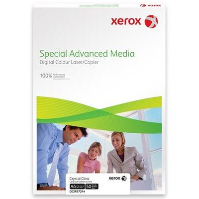 Наклейки Xerox Clear Polyester SPA3, 50 листов
