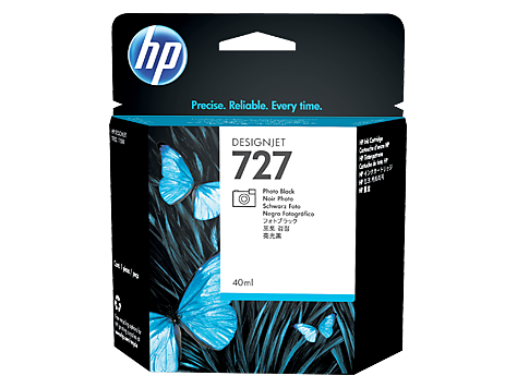 Чернильный картридж HP 727 Photo Black, 40 мл.