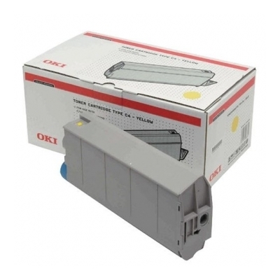 Тонер-картридж Oki C810 Yellow, 8000 стр.