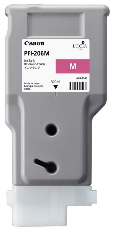 Чернильный картридж Canon PFI-206 M,  iPF 6400/6450, Magenta