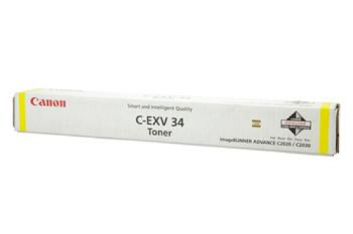 Тонер-картридж Canon C-EXV 34 Yellow (желтый), для iR ADV C2000/C2020/C2025/C2030