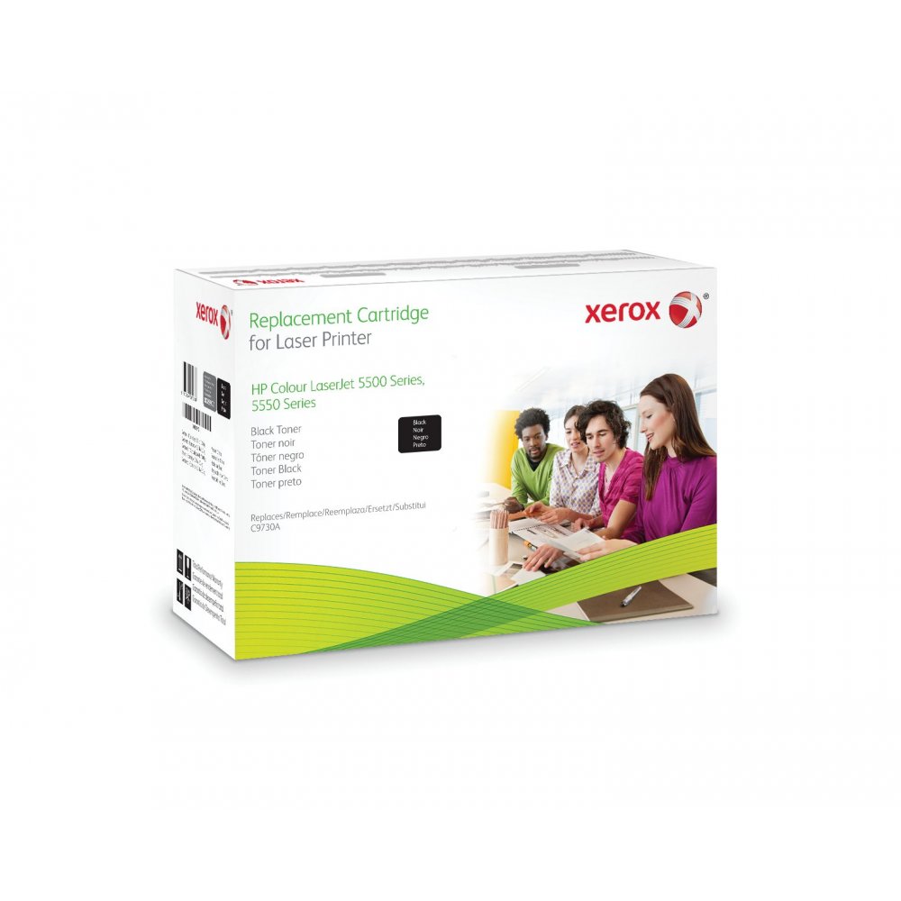 Тонер-картридж Xerox для HP LaserJet 5500/5550 (C9730A, черный), 15500 стр.