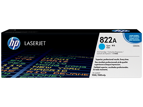 Тонер-картридж HP 551A, Color LaserJet 9500 Cyan