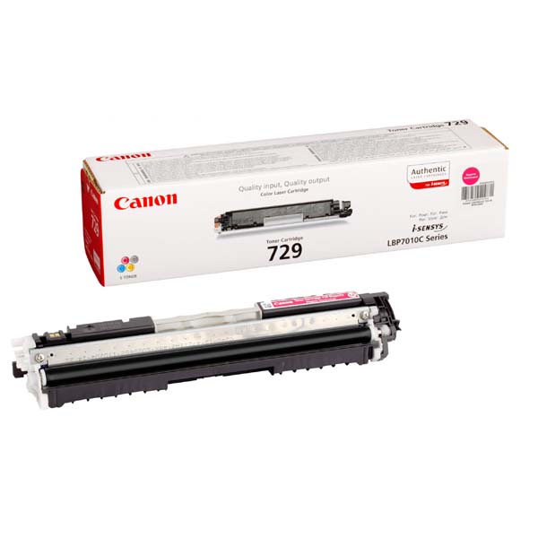 Тонер-картридж Canon 729 Magenta (пурпурный) для i-SENSYS LBP7010C/ LBP7018C