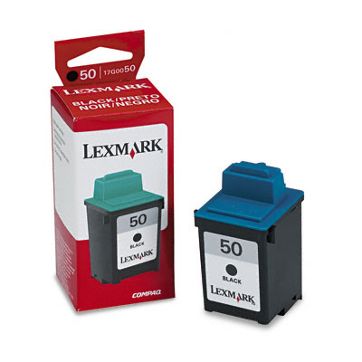 Чернильный картридж Lexmark Z12/22/32/CIJ600/PM200/215/Z703/705/706/707/715/P705/706/707/3120/3150, #50 Black