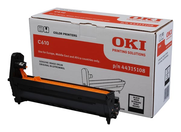 Фоторецепторный барабан Oki C610, Black, 20000стр.