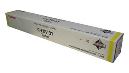 Тонер Canon C-EXV 31 Yellow (желтый), для Canon iR-ADV C7055/C7065