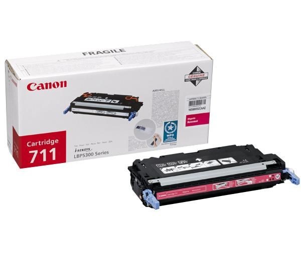 Тонер-картридж Canon 711Y Magenta (пурпурный) для Canon i-SENSYS LBP5300/LBP5360 и MF8450/MF9280Cdn