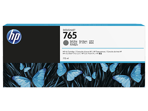 Чернильный картридж HP 765 Dark Grey (темно-серый, 775мл.)