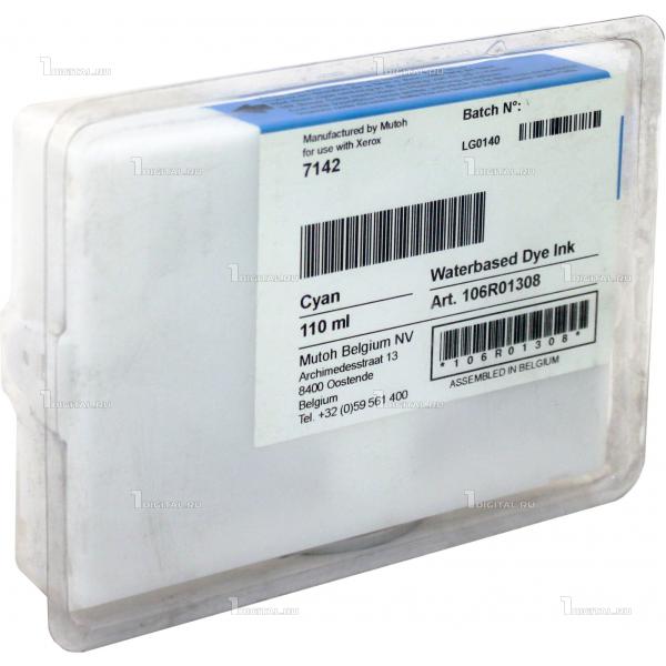 Чернильный картридж Xerox для 7142, Cyan (голубой), 110 мл.