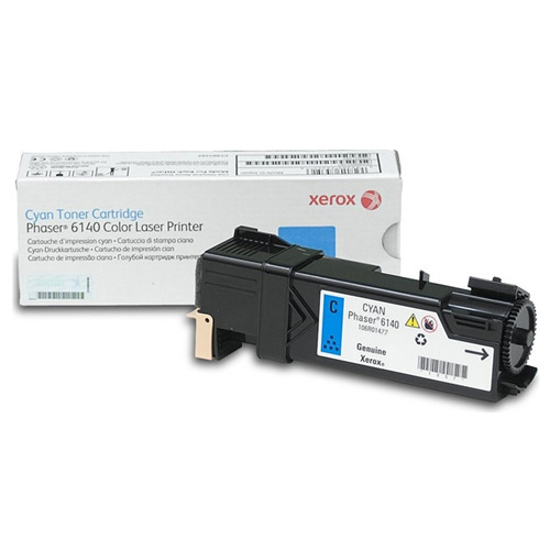 Тонер-картридж Xerox Phaser 6140 Cyan, 2000стр.