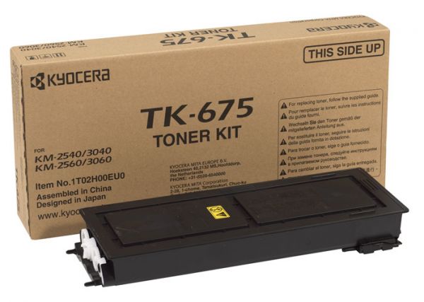 Тонер-картридж Mita Kyocera KM2560/3060 type TK-675, 20000стр.