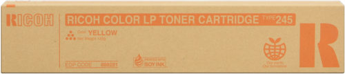 Тонер-картридж тип 245 жёлтый для Ricoh Aficio CL4000DN/HDN/SPC410DN/C411DN/C420DN, 5000стр.