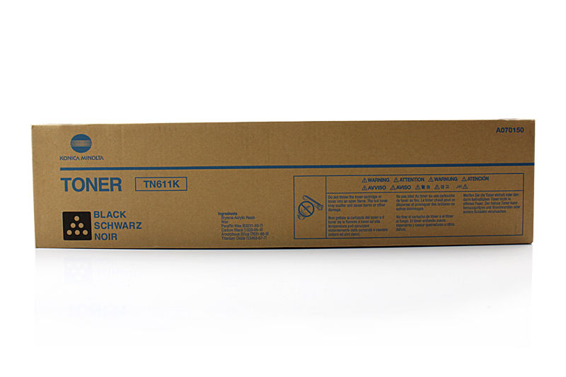 Тонер-картридж Konica-Minolta Bizhub C550/C650 type TN-611K Black, 45 000стр.