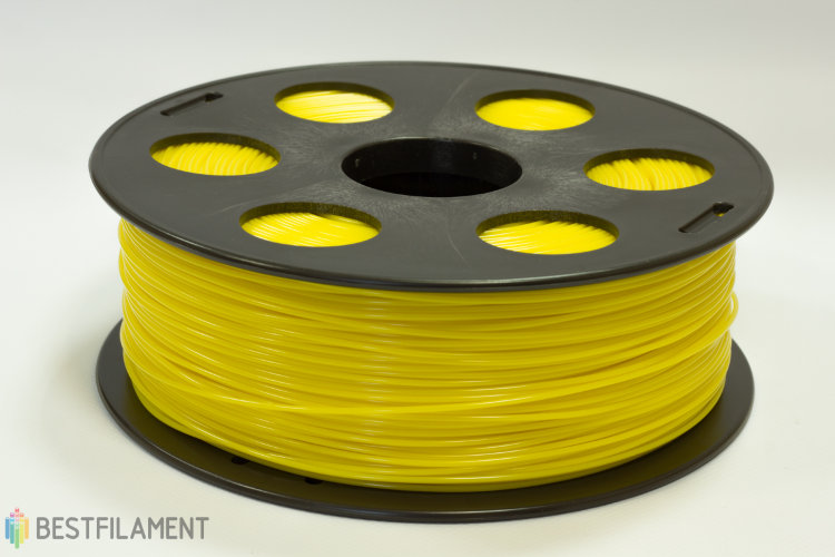 ABS-пластик BestFilament, желтый, 1.75 мм, 1 кг